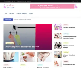 Miprimerembarazo.com.ar(Mi primer embarazo) Screenshot