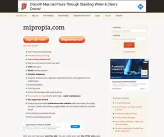 Mipropia.com(Free hosting) Screenshot