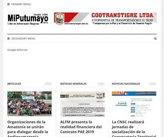 Miputumayo.com.co(MiPutumayo NOTICIAS) Screenshot