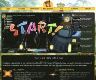 MiqObot.com(The First Final Fantasy XIV Bot with DirectX 11 Support) Screenshot