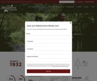 Miquon.org(The Miquon School) Screenshot