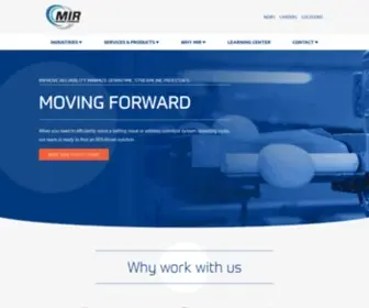 Mir-Belting.com(MIR Inc) Screenshot