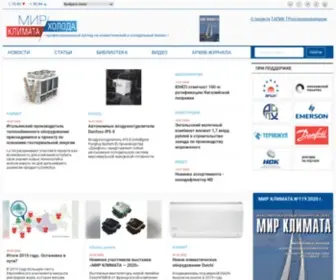 Mir-Klimata.info(Журнал Мир климата) Screenshot