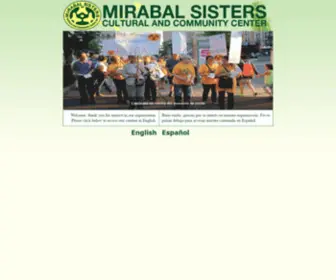 Mirabalcenter.org(The Mirabal Sisters Cultural and Community Center) Screenshot