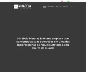 Mirabelamineracao.com(Mirabela) Screenshot