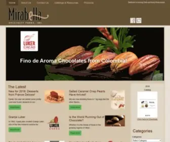 Mirabellafoods.com(Mirabella Specialty Foods) Screenshot