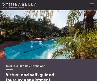 Mirabellahouston.com(Apartments in Houston) Screenshot