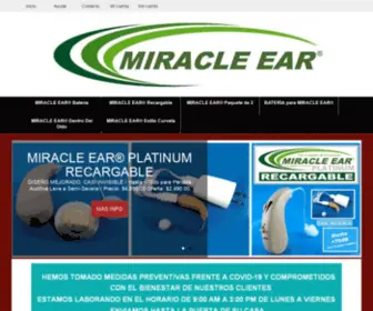 Miracle-Ear-MX.com(MIRACLE EAR®) Screenshot