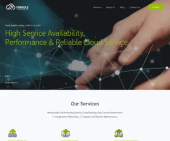 Miracle-Itsolutions.com(MIRACLE IT SOLUTIONS LTD) Screenshot