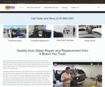 Miracleagc.com(Miracle Auto Glass Center) Screenshot