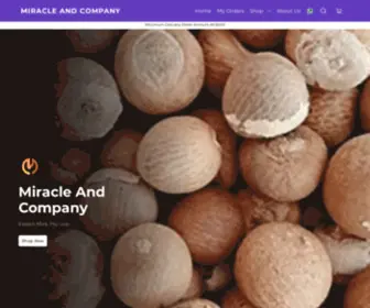 Miracleandcompany.online(Miracle And Company) Screenshot