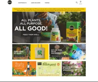 Miraclegro.com(Home Gardening Tips and Landscaping Ideas) Screenshot