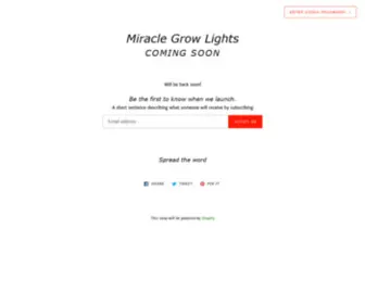 Miraclegrowlights.com(Miraclegrowlights) Screenshot