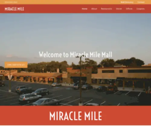 Miraclemilemall.com(Miracle Mile Mall) Screenshot