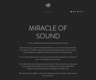 Miracleofsound.rocks(Miracle Of Sound) Screenshot