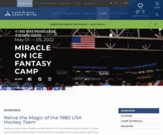 Miracleonicefantasycamp.com(Miracleonicefantasycamp) Screenshot