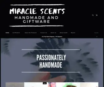 Miraclescents.com.au(Miracle Scents) Screenshot