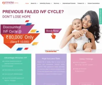 Miraclesivf.com(Best Fertility Specialist Doctor Gurgaon) Screenshot