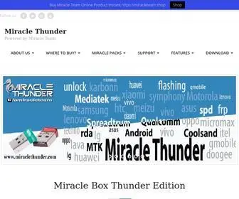 Miraclethunder.com(Miracle Thunder) Screenshot