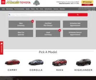 Miracletoyota.com(Haines city toyota) Screenshot