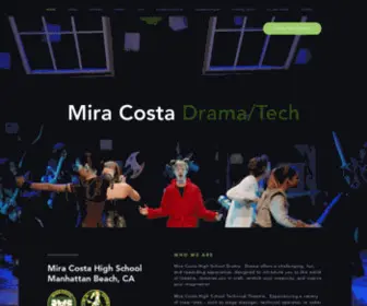 Miracostadramaboosters.org(Mira Costa Drama/Tech) Screenshot