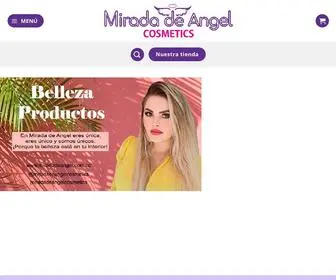 Miradadeangel.com.co(Tienda de Cosmeticos en Bucaramanga y tunja) Screenshot