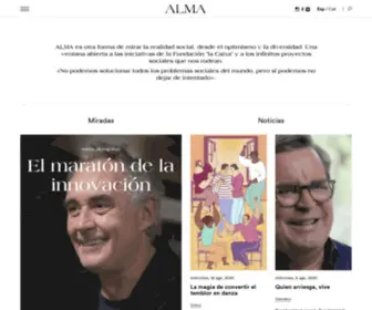 Miradasconalma.org(La Caixa) Screenshot