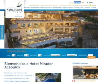 Miradoracapulco.com(Mirador Acapulco) Screenshot