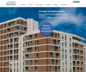Miradorkossler.com(El Mirador de Kossler) Screenshot