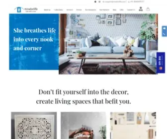 Miradorlife.com(Designer Furniture) Screenshot