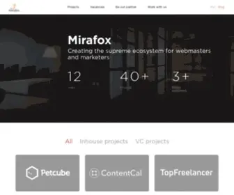 Mirafox.ru(Компания) Screenshot