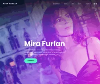 Mirafurlan.net(A leading actress of film) Screenshot