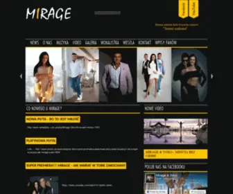 Miragedance.pl(ZespĂłĹ MIRAGE) Screenshot