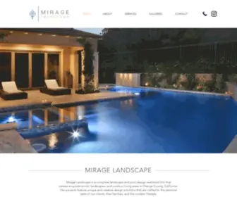 Miragelandscape.com(Mirage Landscape) Screenshot