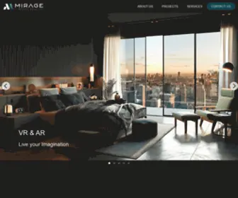 Miragevirtualreality.com(Mirage Virtual Reality) Screenshot