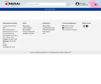 Mirai.com.br(Mirai Panasonic) Screenshot