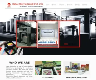 MirajMulticolour.com(Miraj Multicolour) Screenshot