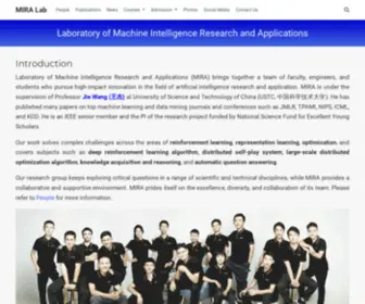 Miralab.ai(MIRA Lab) Screenshot