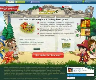 Miramagia.com(Free farming game full of magic) Screenshot