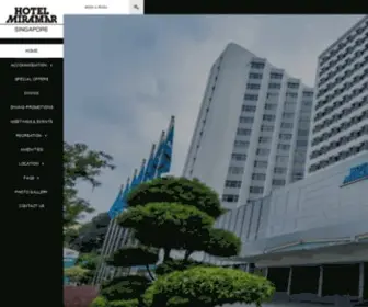 Miramar.com.sg(Hotel Miramar in Singapore) Screenshot
