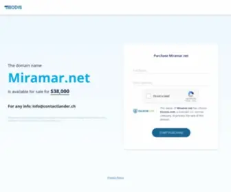Miramar.net(Limousines Miramar) Screenshot