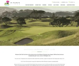 Miramargolfclub.co.nz(Miramar Golf Club) Screenshot