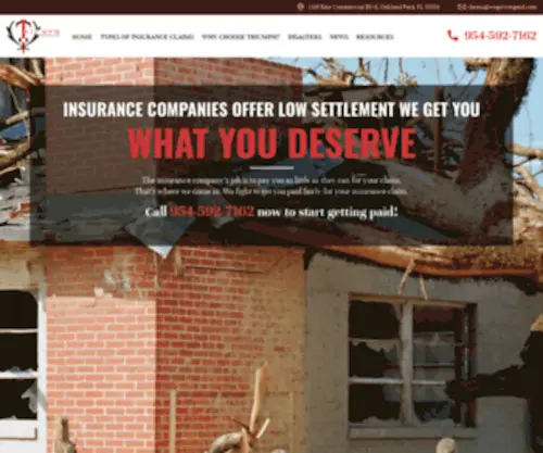 Miramarpublicadjuster.com(Miramar Public Adjusters Condo Insurance Claims Florida FL) Screenshot