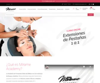 Mirameacademy.com(Mírame Academy) Screenshot