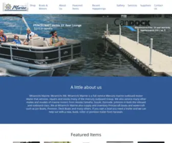 Miramichimarine.com(MCG Hub Site) Screenshot