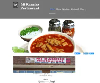 Miranchorestaurant.com(miranchorestaurant) Screenshot