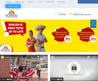 Miranchosrl.com.bo(MI RANCHO) Screenshot