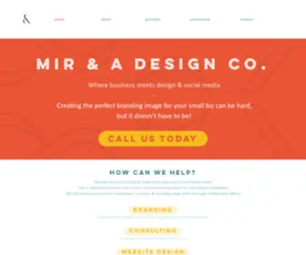 Mirandadesigncompany.com(Mir & a design co) Screenshot