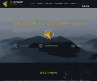 Mirandagold.com(Miranda Gold Corp) Screenshot