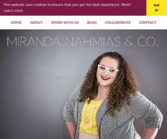 Mirandanahmias.com(Miranda Nahmias & Co) Screenshot